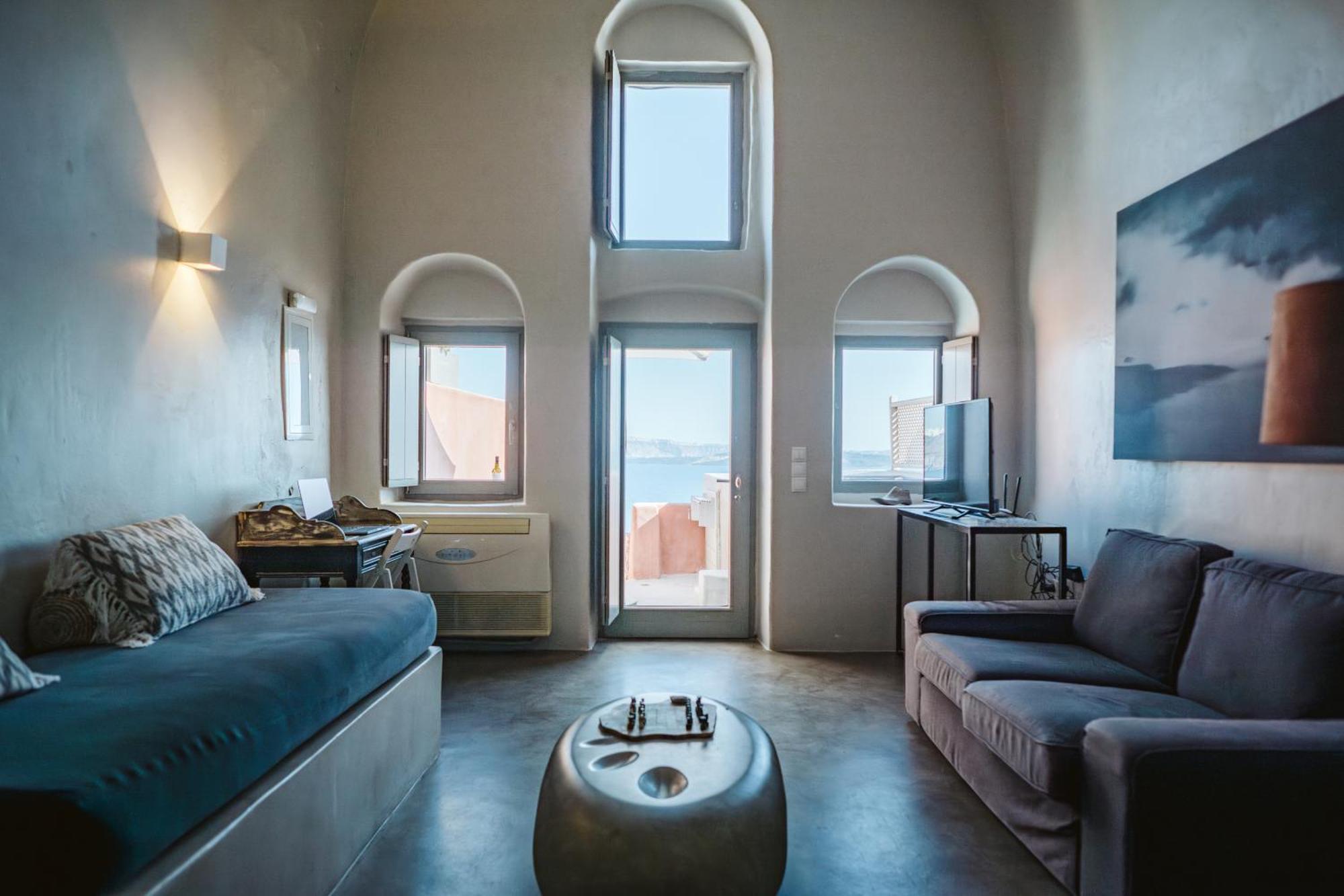 Villa Alafouzou Cave Loft By Sv Ia Exterior foto